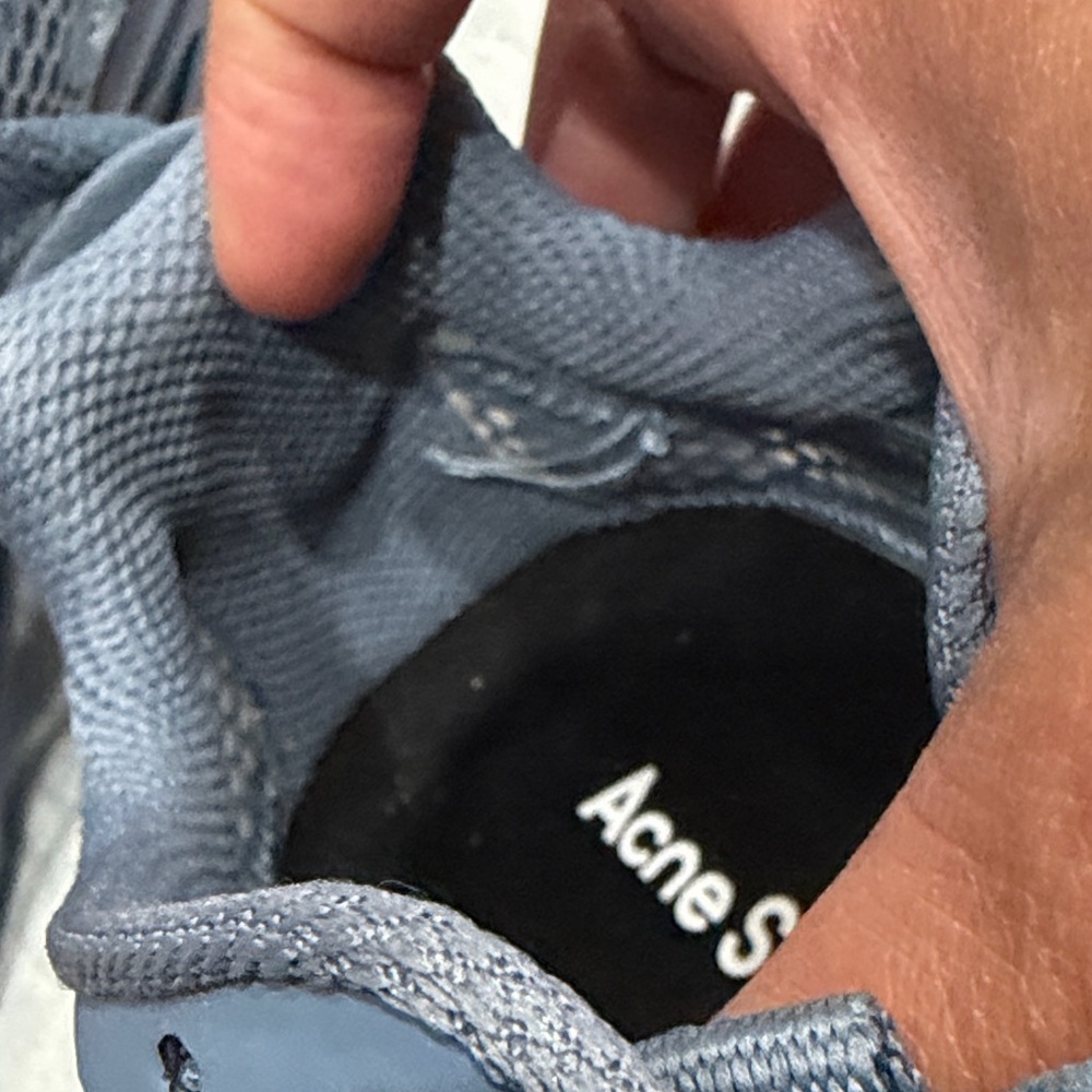 ACNE Studios Men’s N3W mesh and rubber Sneakers - Picture 11 of 16